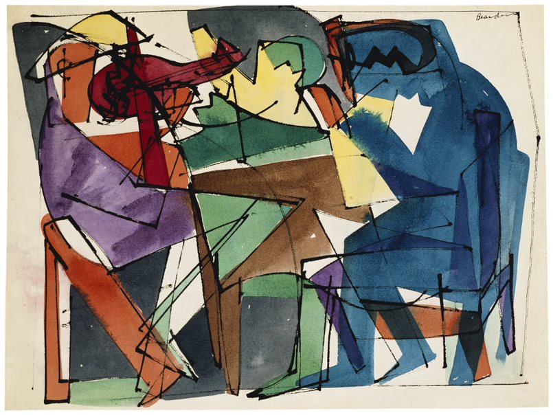 Romare Bearden. The Blues Has Got Me