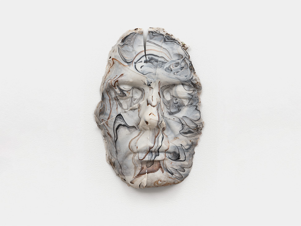 Clarissa Tossin. Becoming Mineral, 2021. Porcelain. 8 x 6 x 1 ½ in. Frye Art Museum, Purchased with funds provided by the Contemporary Council, 2023.005.02. Photo: Brica Wilcox