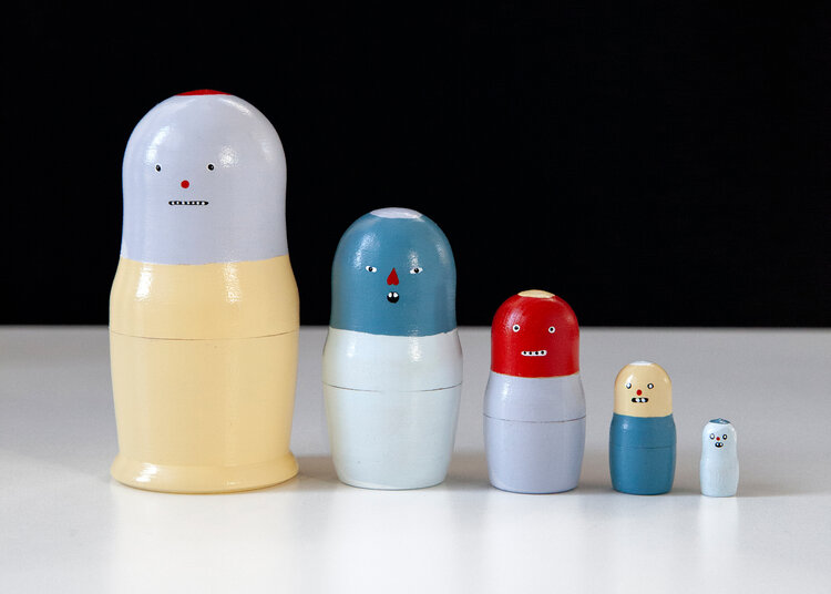 Julia’s Academie Nesting Dolls