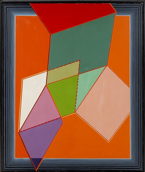 Alvin Loving. Variations on a Six Sided Object, 1967.