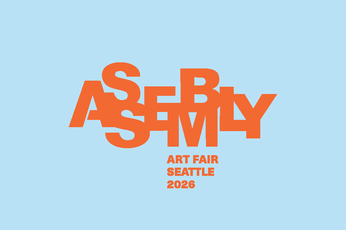 A stylized text logo reading 'Assembly' plus the words 'Art Fair, Seattle, 2026'