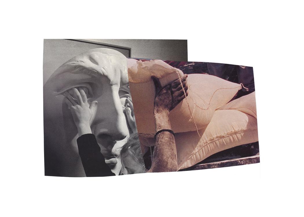 Serrah Russell. towards empathy (The struggle to dream each other’s dreams), 2015. Photographic collage on paper. 17 x 14 in. Courtesy of the artist 