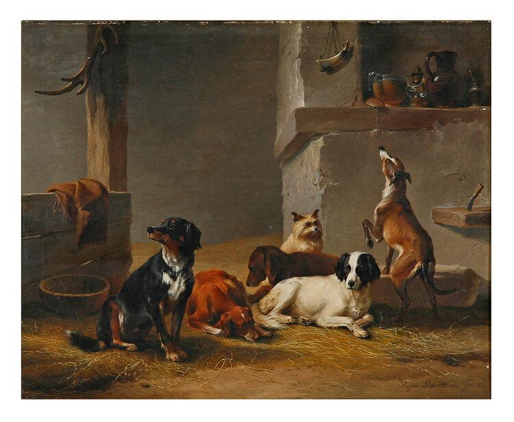Eugène-Joseph Verboeckhoven. Untitled, 1858.