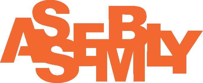 A text logo reading Assembly