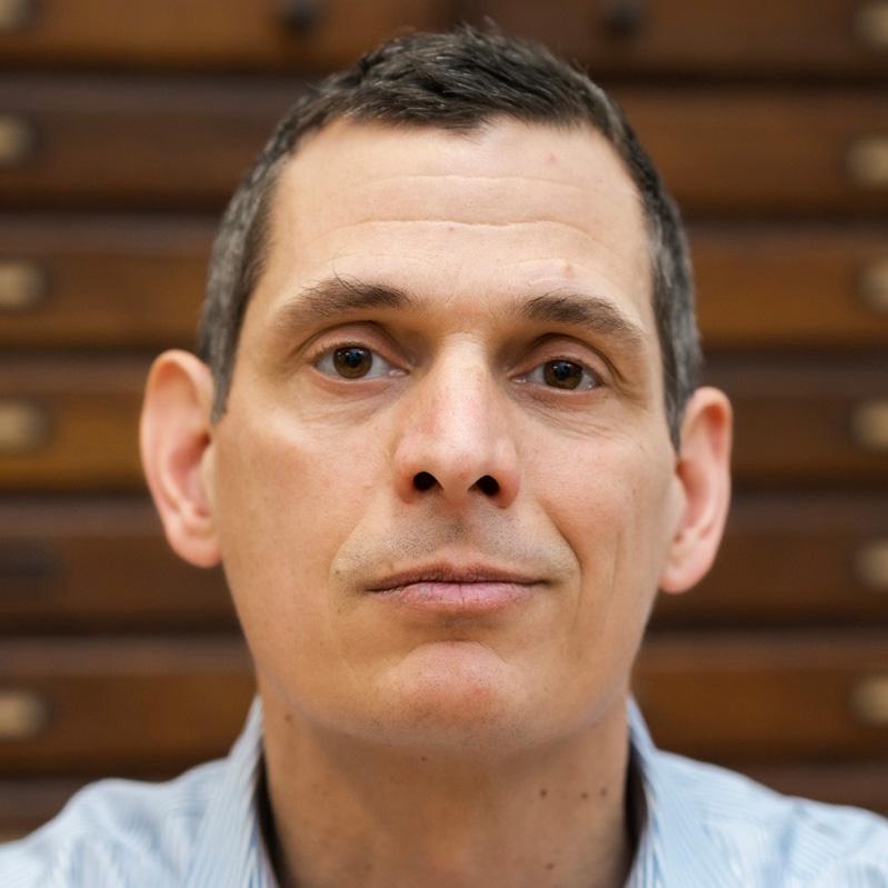 A close up photo of a man looking directly at the camera