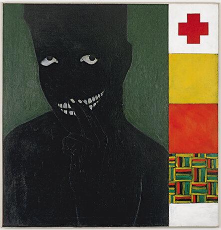 Kerry James Marshall. Silence is Golden, 1986.