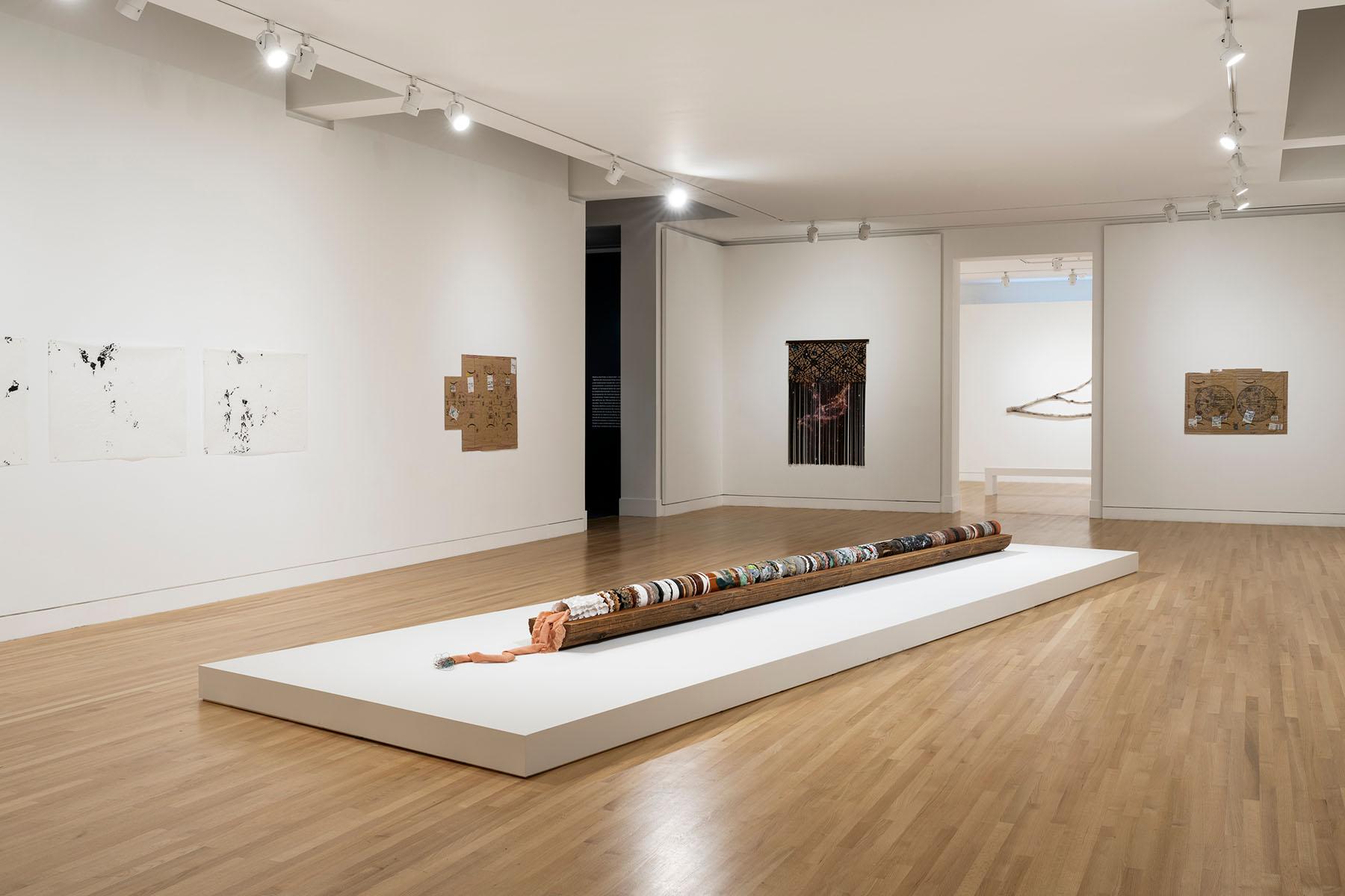 Installation view of Clarissa Tossin: to take root among the stars, Frye Art Museum, October 7, 2023–January 7, 2024. Photo: Jueqian Fang  